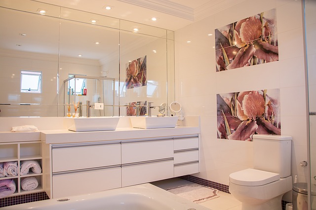 bathroom mirror
