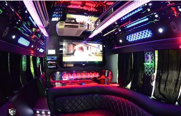 party bus interior