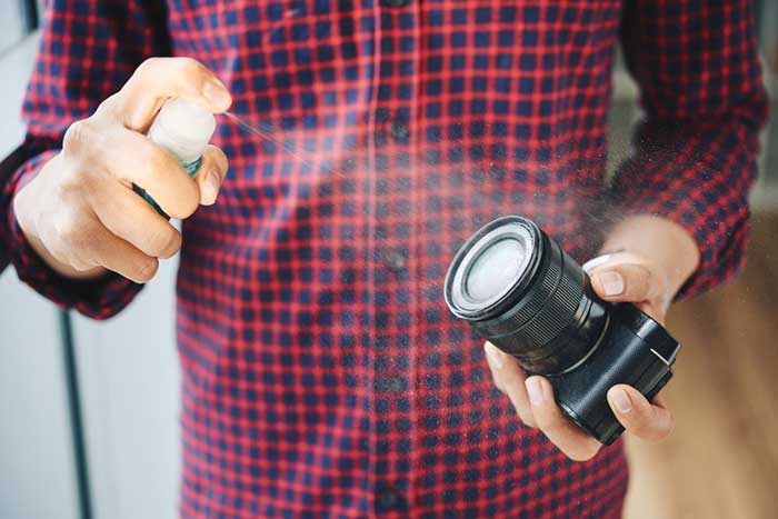 Take care of your camera lens