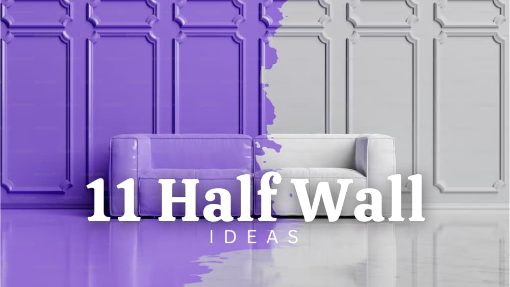 Half Wall Ideas