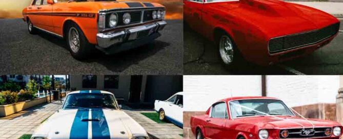 American muscle cars