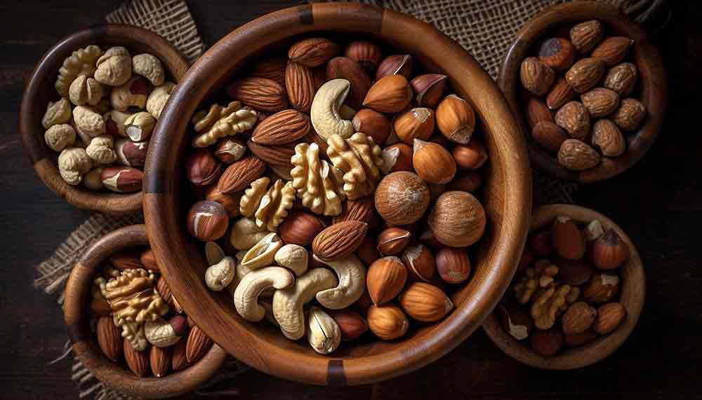 Nuts (superfoods to stay healthy)
