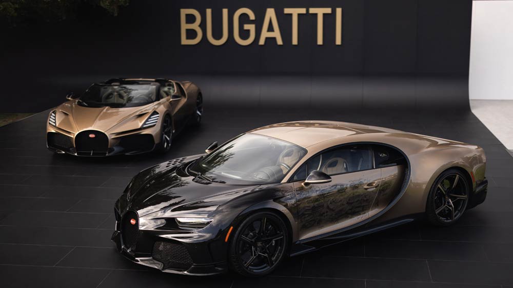 How many Bugattis are in the world