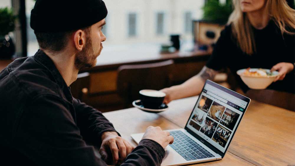 Set up a designated workspace in your vacation rental