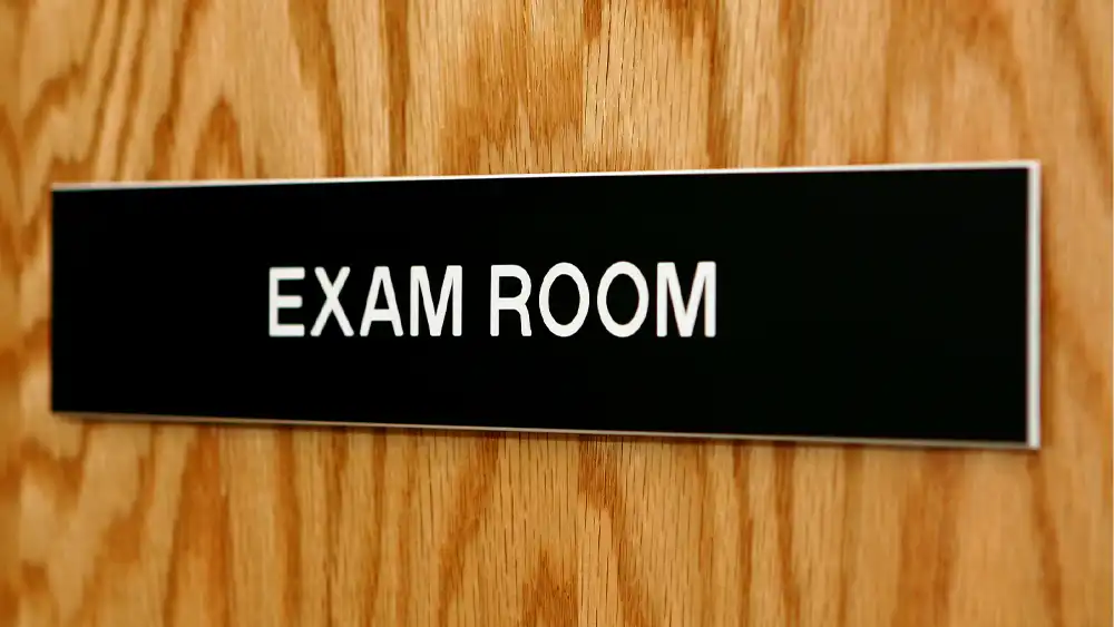 Exam Room Signs
