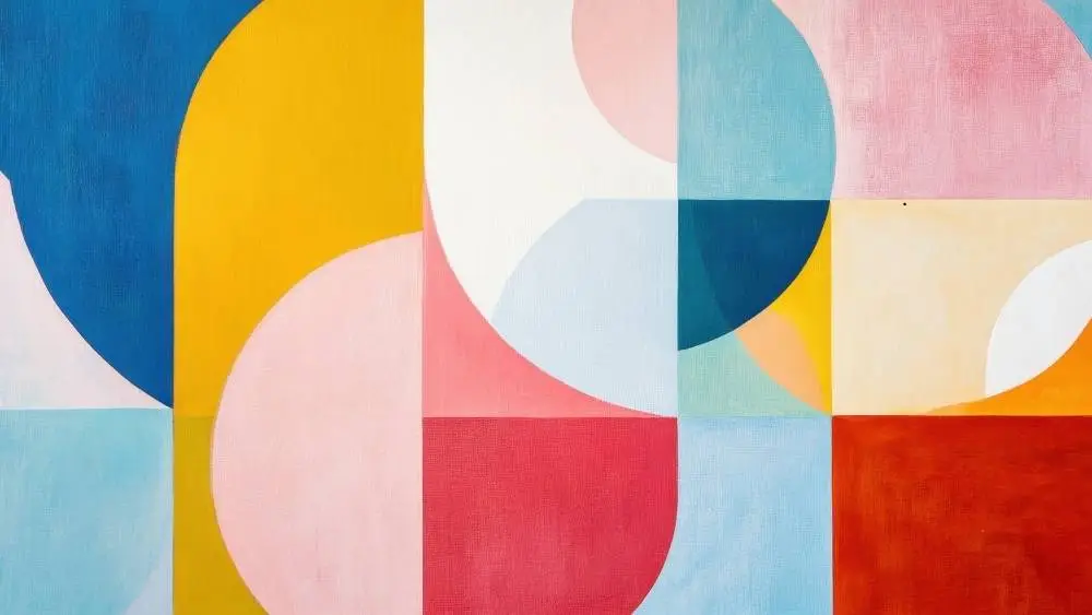 Unique geometric shapes Curtain