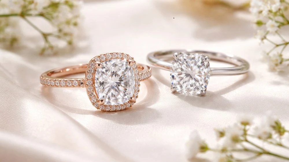 Cushion Cut Lab Diamonds Why cushion cut diamonds are popular in engagement rings